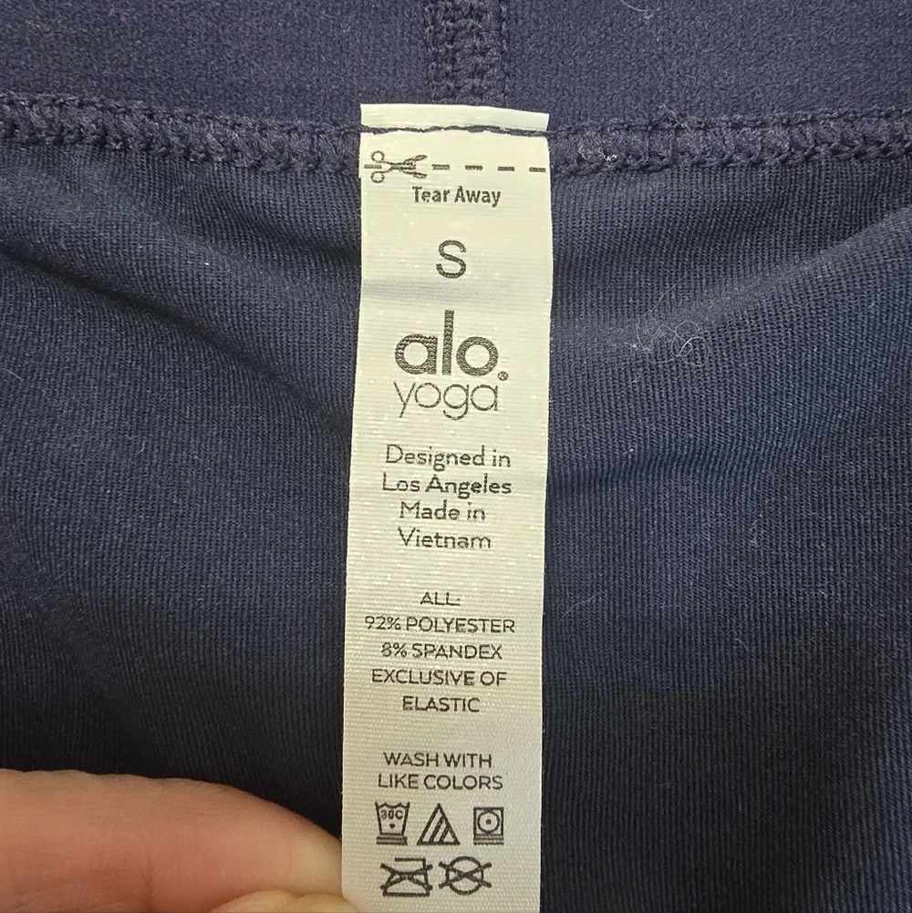 Alo‎ Yoga Varsity Tennis Skirt True Navy Women's Small